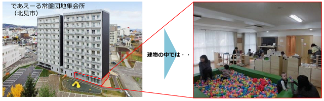 子育て支援の充実を図る公営住宅の整備（北見市）