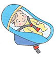 乳児用チャイルドシート