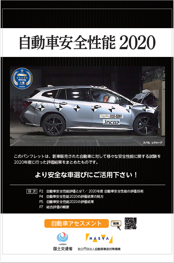 自動車アセスメント  自動車総合安全情報