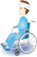 車イスの被害者