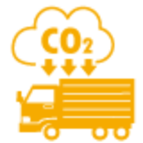 CO2排出を抑えます。