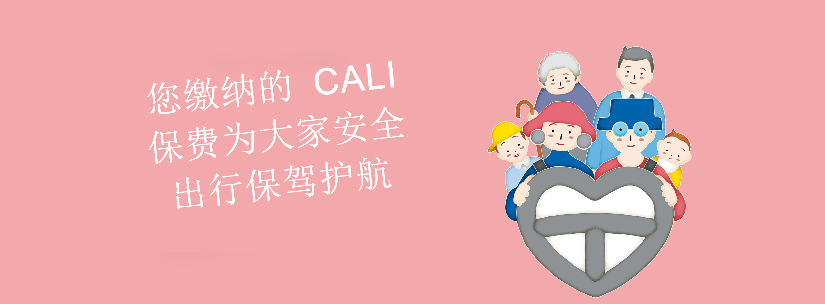 您缴纳的 CALI（互助保险）保费是对确保大家安全出行机制的贡献。