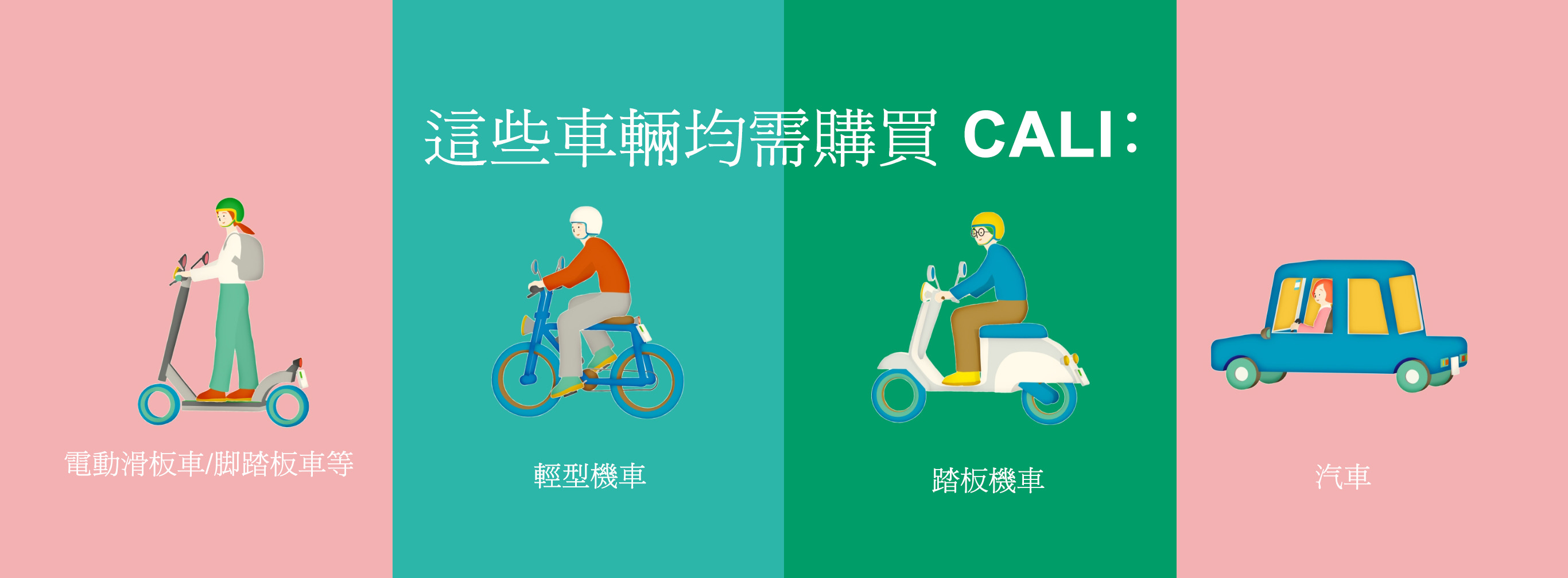 每個人都必須有 CALI。