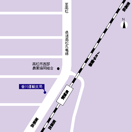 香川運輸支局地図