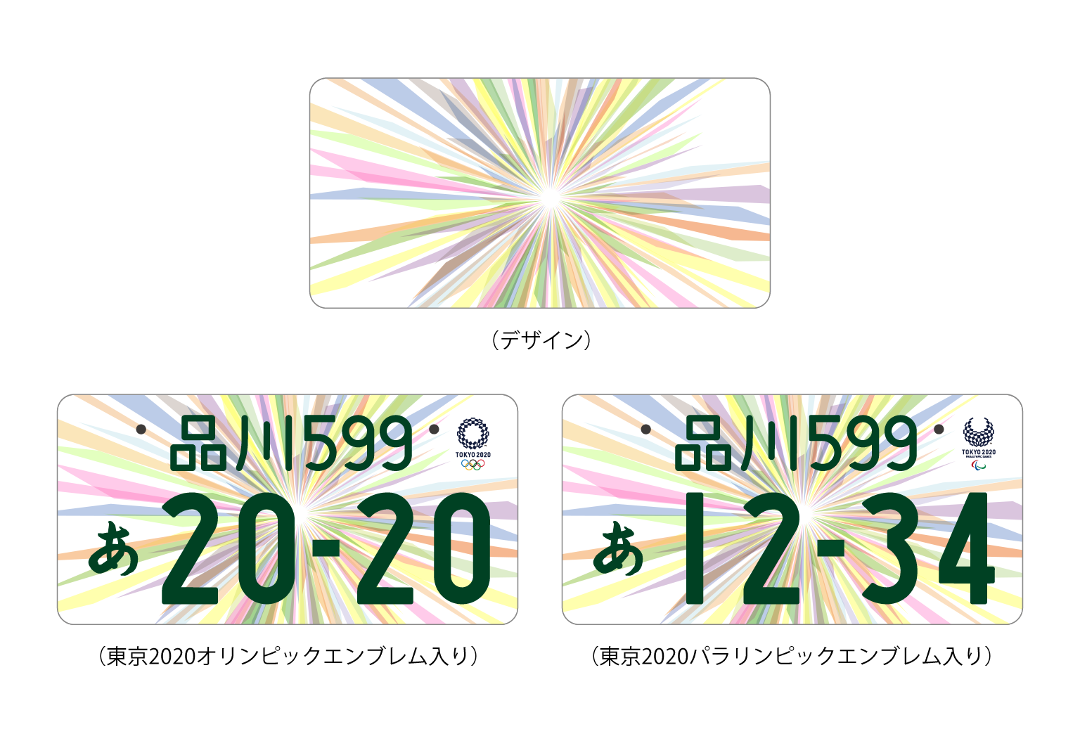 自動車アクセサリー ナンバープレート オリンピック 東京五輪 quetz4.com