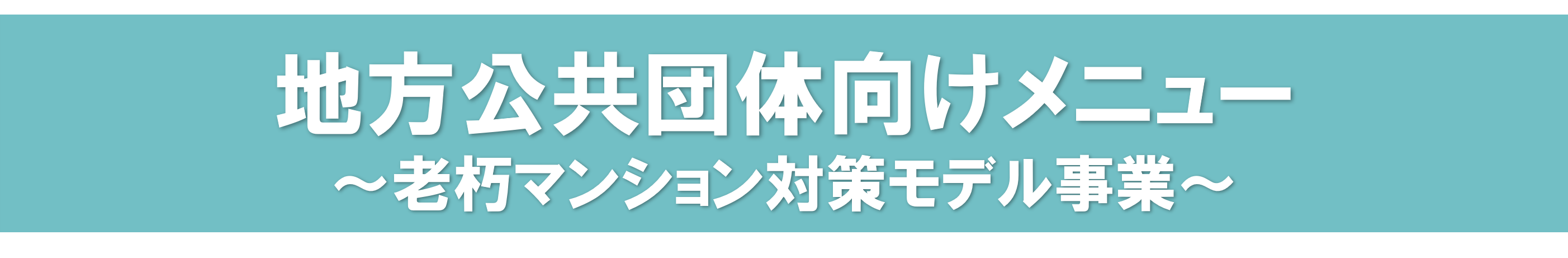 地方公共団体向け