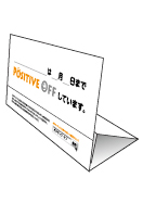 ○○○○は○月○日までPOSITIVE OFFしています。