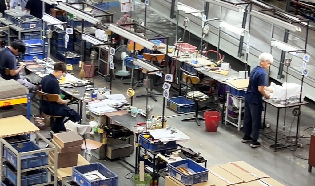 ロイヤルセランゴール 製造現場