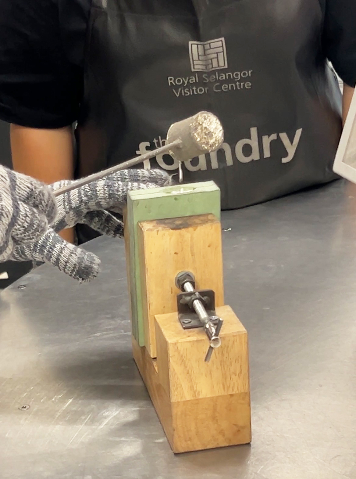 ロイヤルセランゴール 鋳造ワークショップ