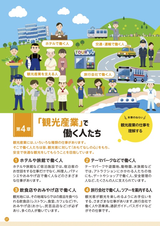 第四章 「観光産業」で働く人たち 仕事を理解する