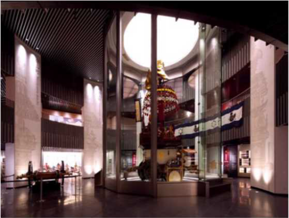 高岡御車山会館(館内)