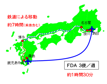 対象路線と代替交通