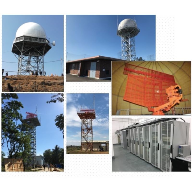 ASR/SSR Airport Traffic Control Radar