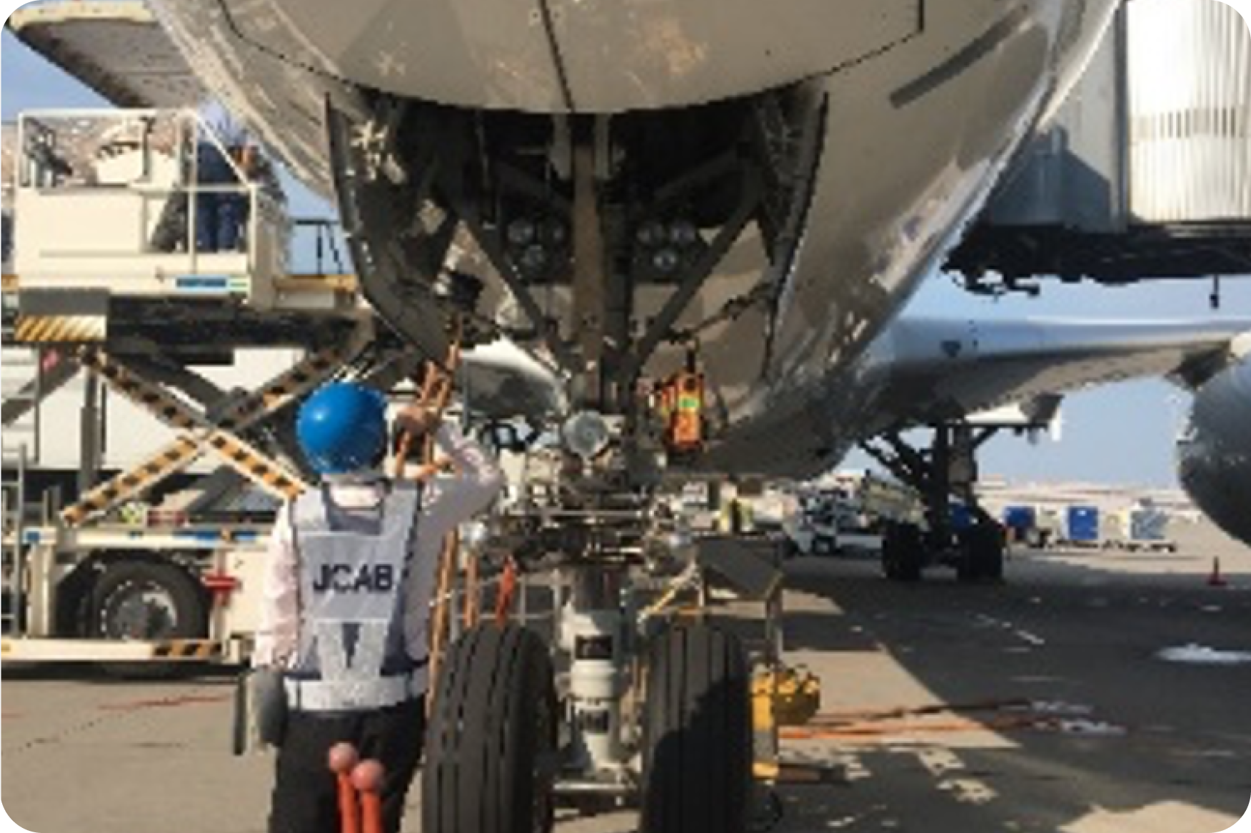 駐機中の機体チェックの強化