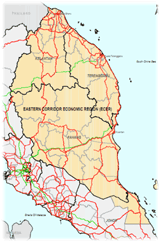 Location Plan: East Coast Economic Region