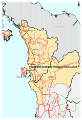Location Plan: Northern Corridor Economic Region