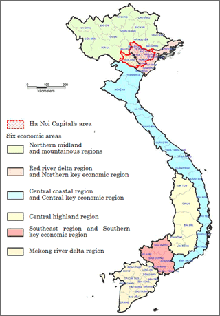 Map of Vietnam