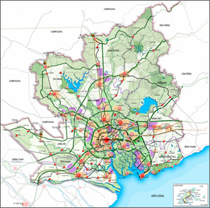 ホーチミン大都市圏地域計画