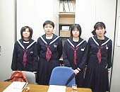 福島県田村郡船引町立移中学校３年生の皆さんの写真