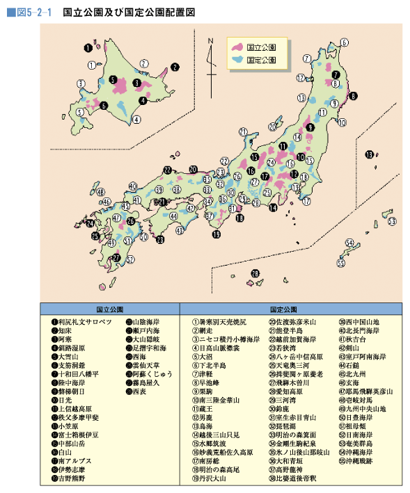 国立 公園 国定 公園