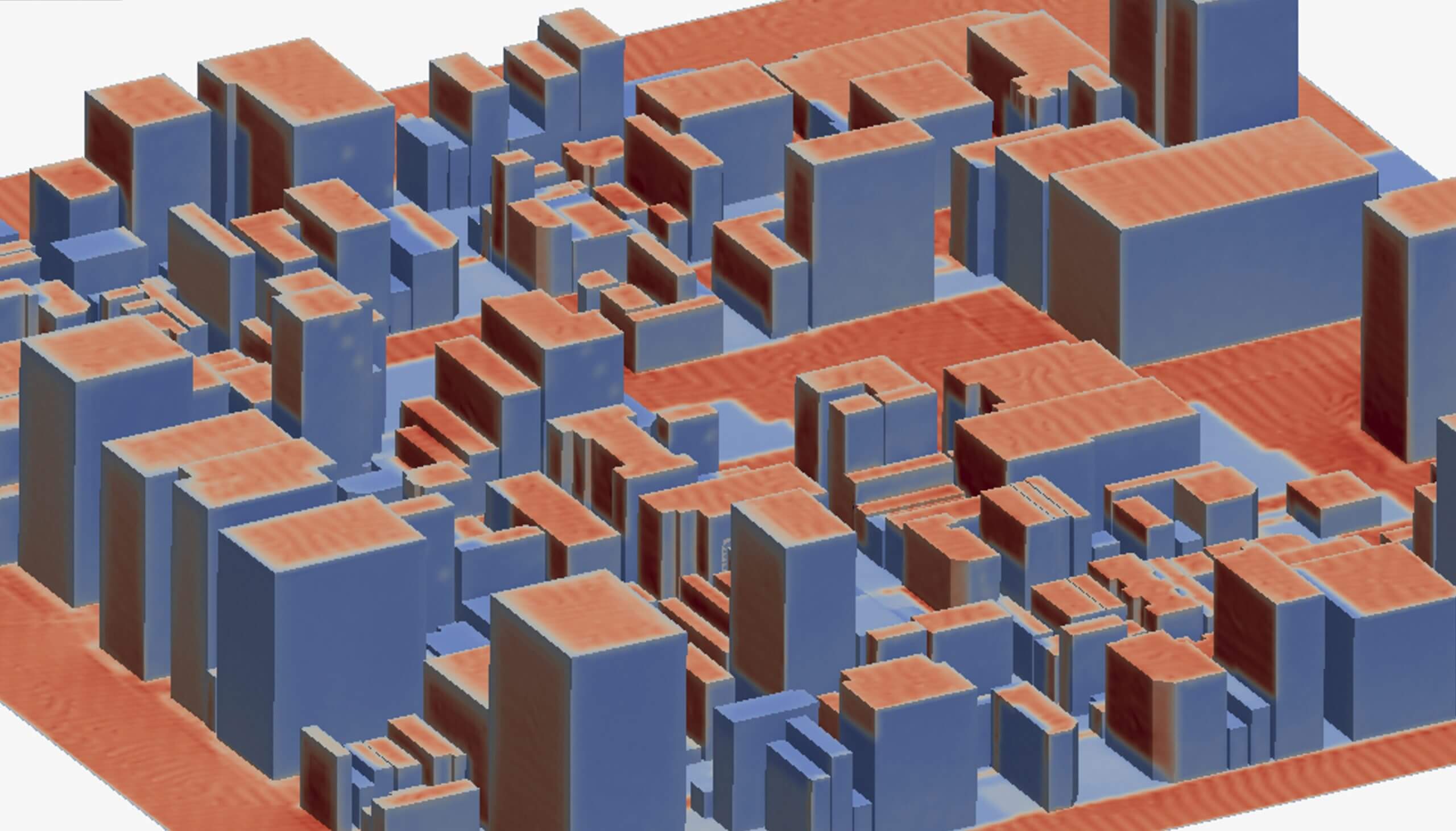 3D都市モデルを活用した気候変動影響シミュレーション
