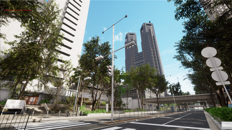 3D都市モデル、BIMモデル、空間IDを統合した都市開発支援ツールの開発