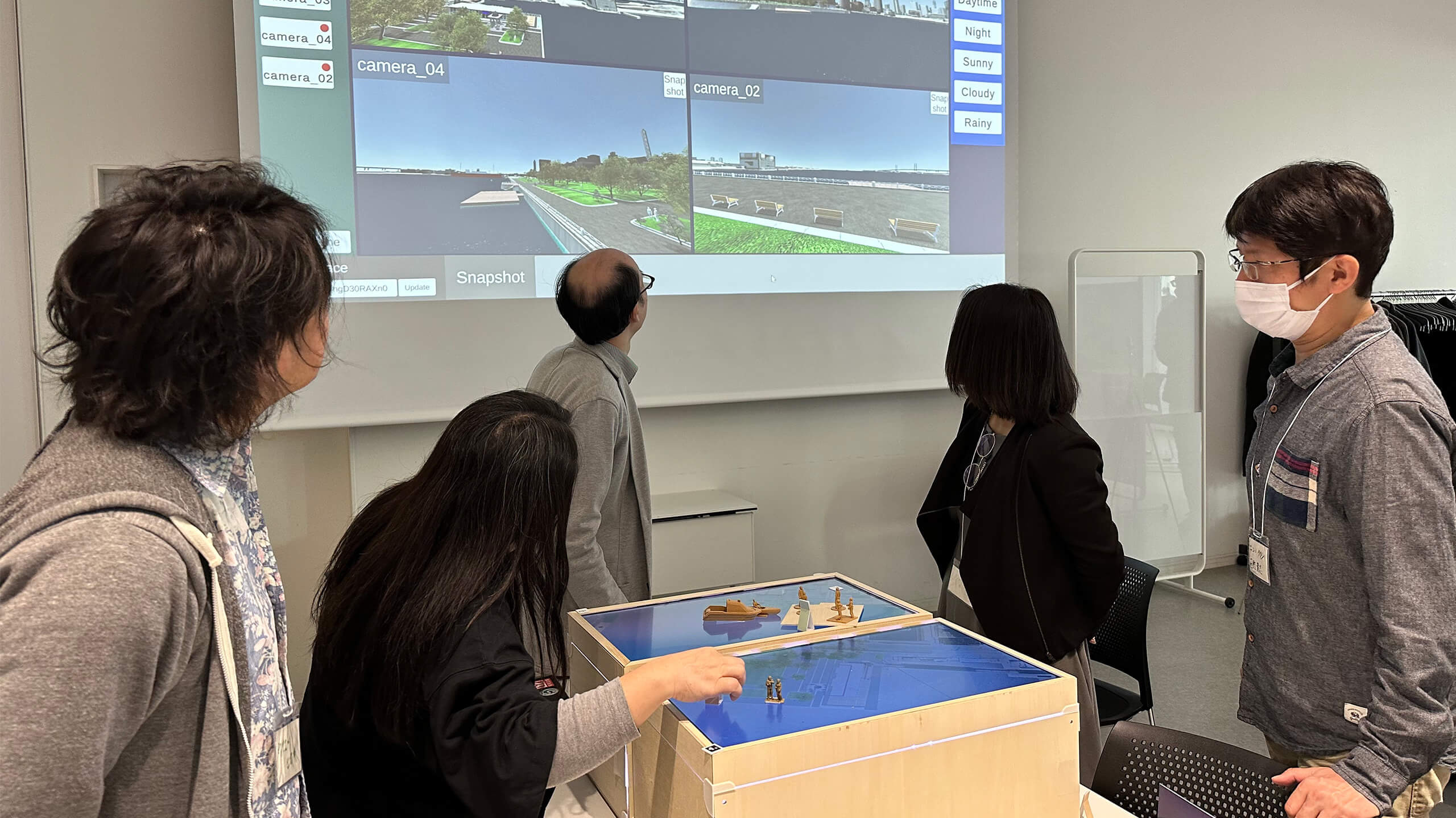 タンジブルインターフェースを活用した住民参加型まちづくり等 | Use