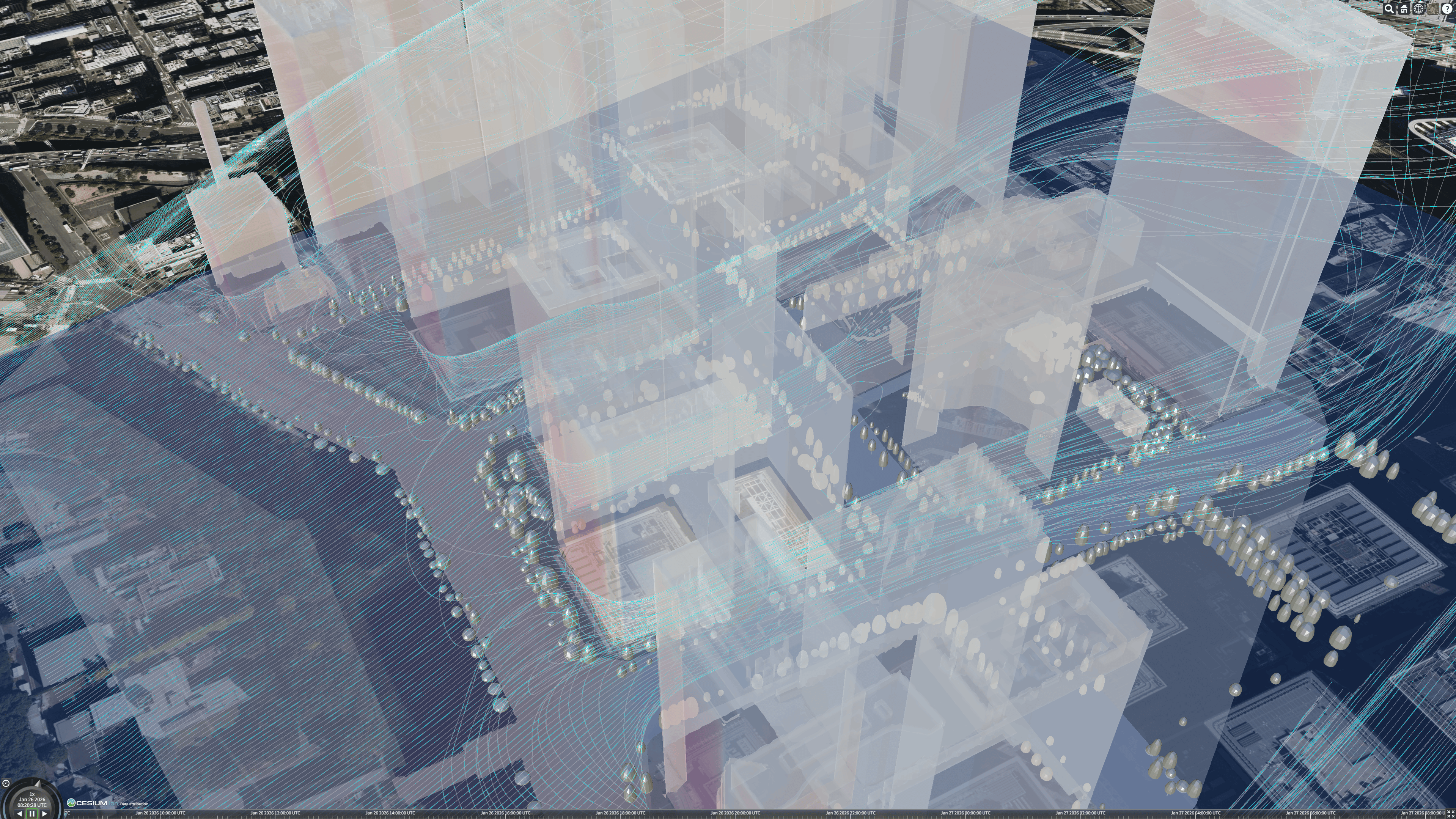 樹木データを活用した温熱環境シミュレータの開発