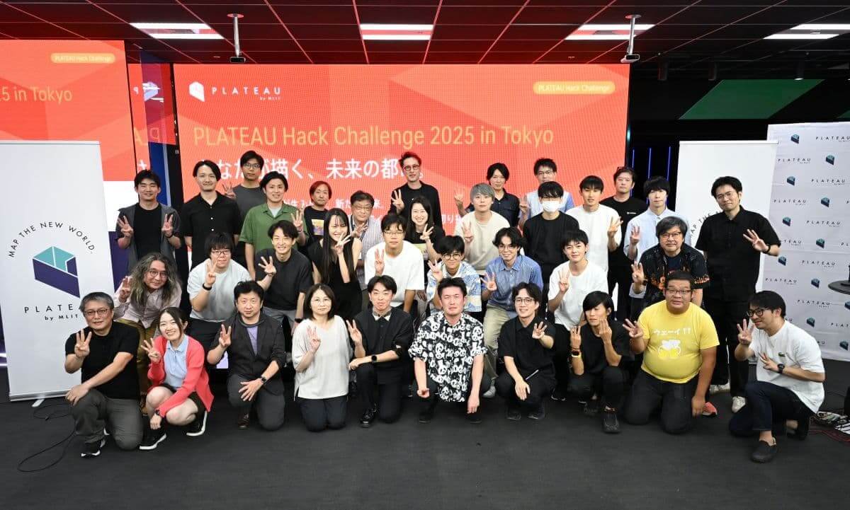 都市を2Dゲーム化する「ＰＬＡＴＥＡＵ－２Ｄ」や未来の交通「AirTaxi Go」など、PLATEAUの可能性を広げる多様な作品が誕生