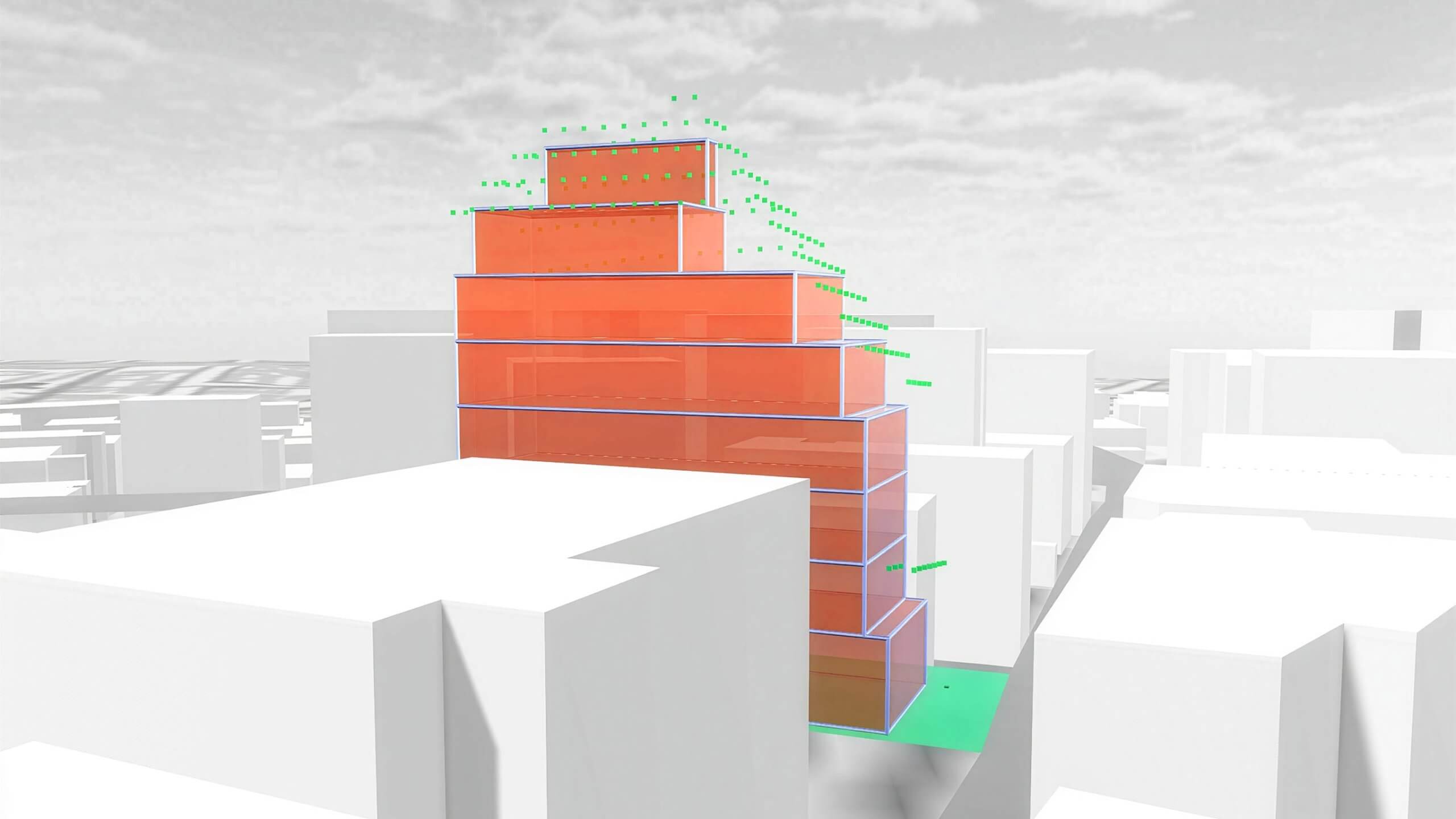 建築計画ボリューム可視化事業 