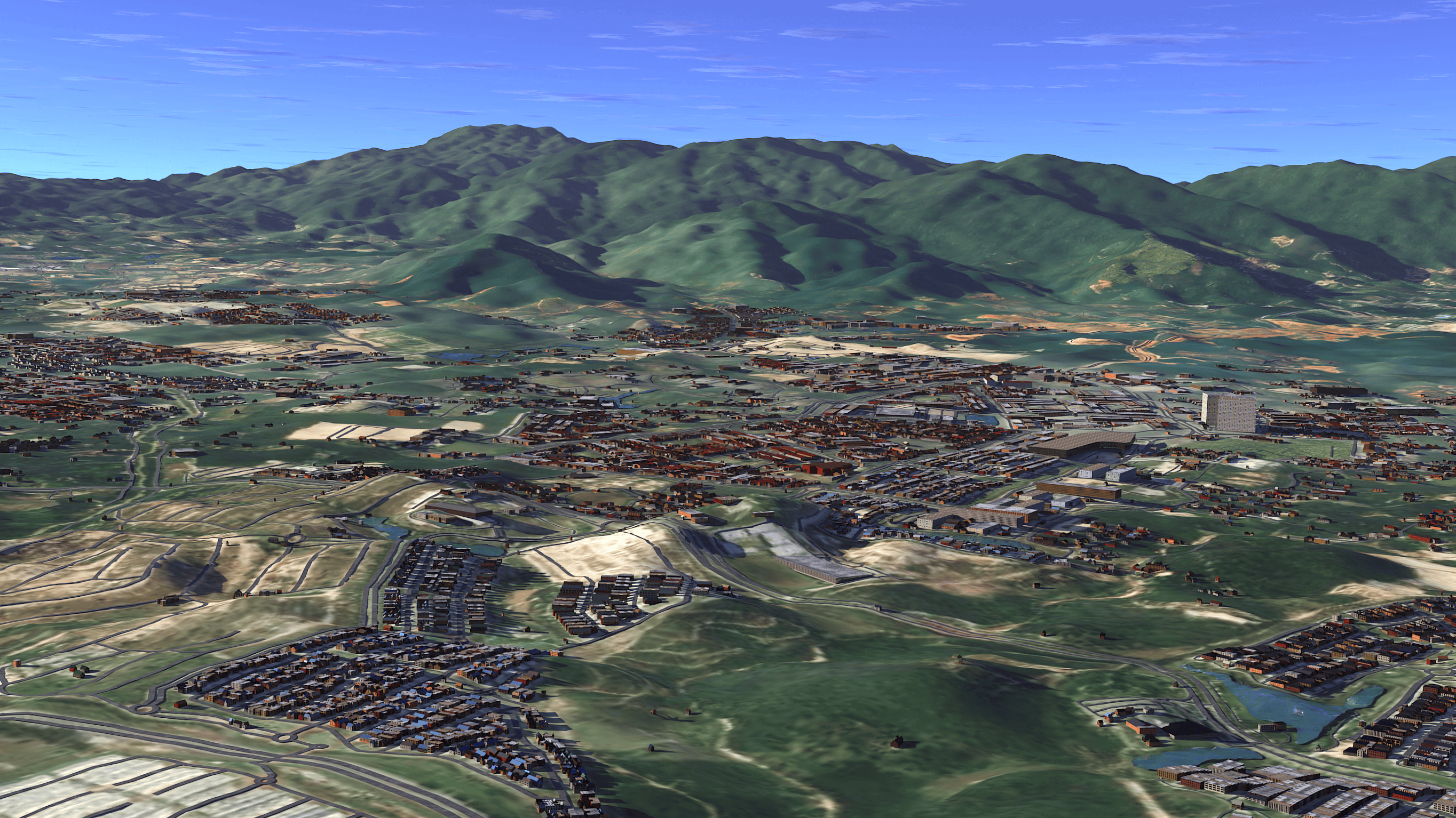 衛星データによる都市デジタルツインの構築調査業務
