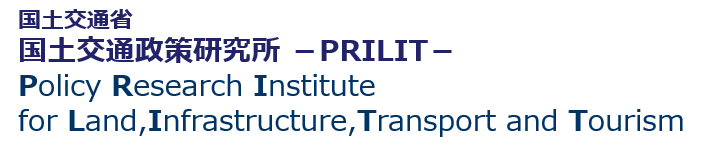 yʏȁ@yʌ Policy Research Institute for Land, Infrastructure, 

Transport and Tourism