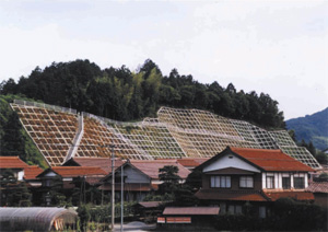 地域の人命・財産を守る急傾斜地崩壊防止施設