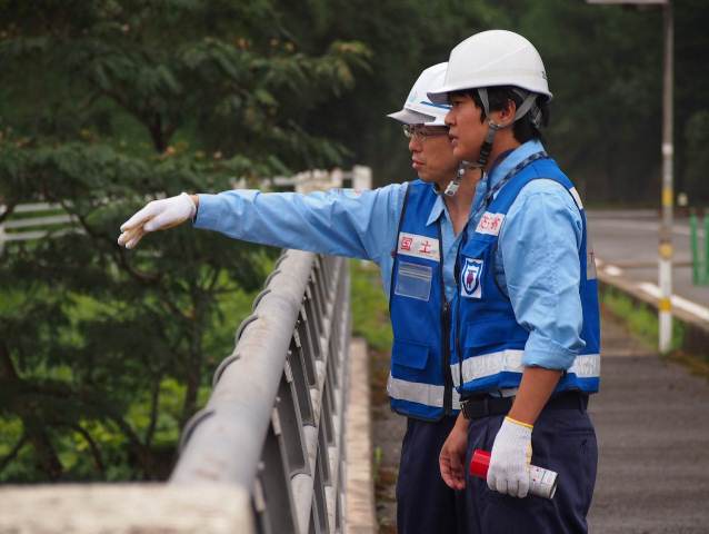 ↓ ③被災状況の調査 ↓