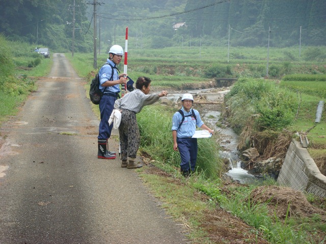 ↓ ⑬地元住民からのヒアリング調査 ↓