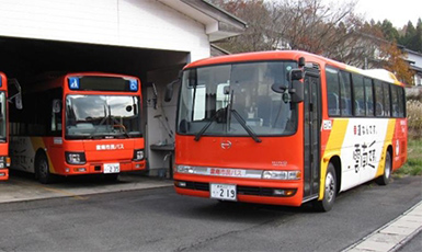 地域住民の貴重な足となっている雲南市民バス。