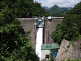 高坂ダム ～梅の里　真室川町の深森に佇むダム～