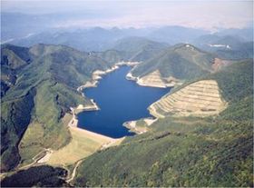 大内ダム ～大川・羽鳥県立自然公園内に佇むダム～