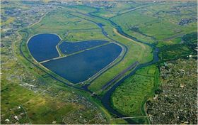 渡良瀬貯水池 ～ラムサール条約湿地に抱かれたハート型の平地ダム～