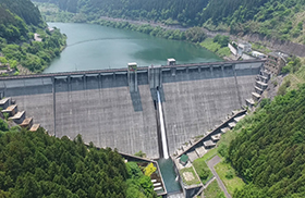 道平川ダム ～カード4枚をゲット（3つの取水ダムを持つダム）～