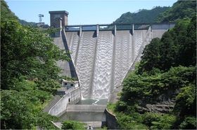 大島ダム ～やませみの飛来するダム～