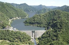 生野ダム ～黒川渓谷とともに「兵庫百景」の銀山湖～