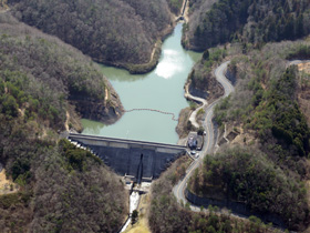 長谷ダム～市民の憩いの場となっているダム～