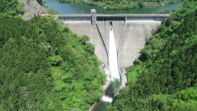 島地川ダム ～RCD工法の先駆者～