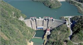 阿武川ダム ～総貯水容量山口県最大の重力式アーチダム～