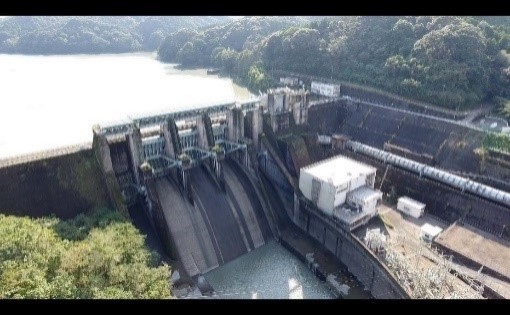 大淀川第一ダム　～薩摩藩の歴史が残る観音瀬の下流にあるダム～