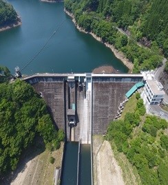 祝子ダム～大崩山の大自然の中に佇むダム（近くに温泉もあるよ）～