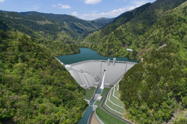 内ケ谷ダム ～長良川の治水の要を建設中～