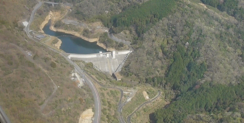 岩井川ダム ～奈良奥山の麓に佇み奈良盆地のパノラマを一望できるダム～