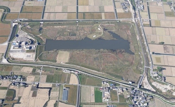 巨勢川調整池　～縄文時代の遺跡が埋蔵された佐賀の街を守る治水施設～